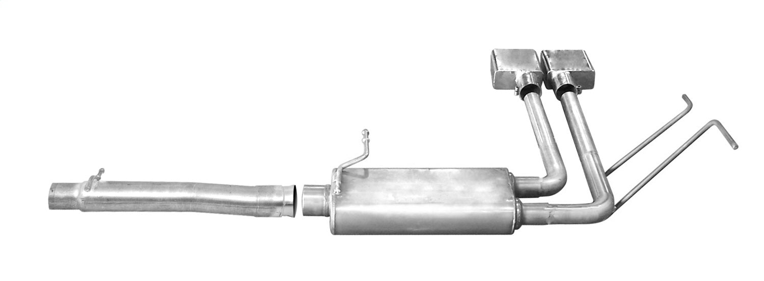 Gibson Performance Exhaust 65675 Cat-Back Super Truck Exhaust System; Stainless Gibson Performance Exhaust 65675