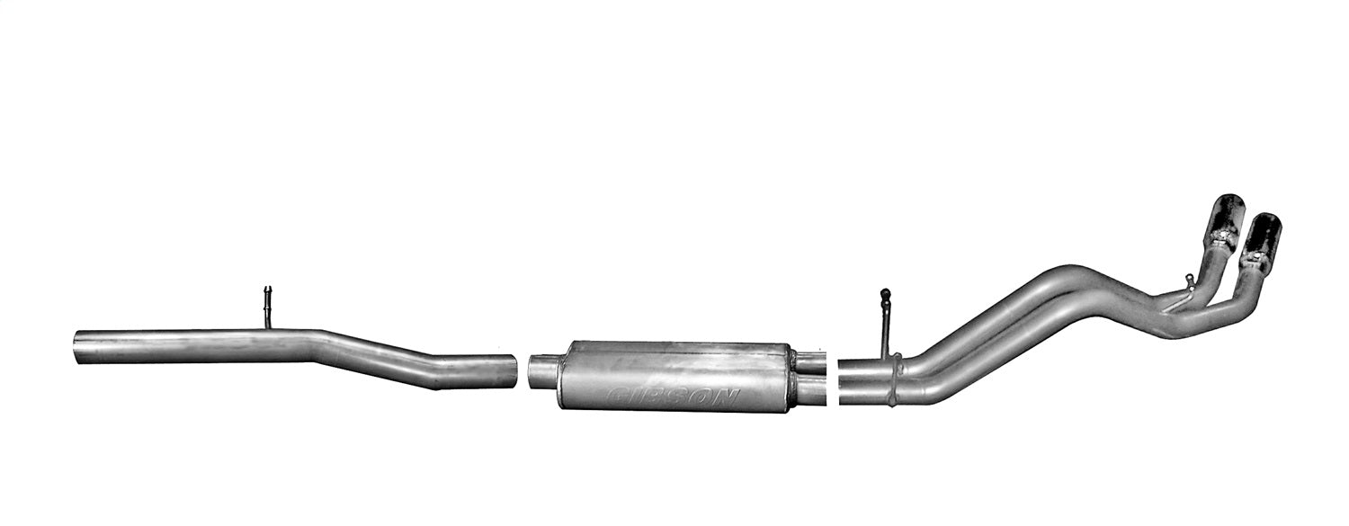 Gibson Performance Exhaust 65678 Cat-Back Dual Sport Exhaust System; Stainless Gibson Performance Exhaust 65678
