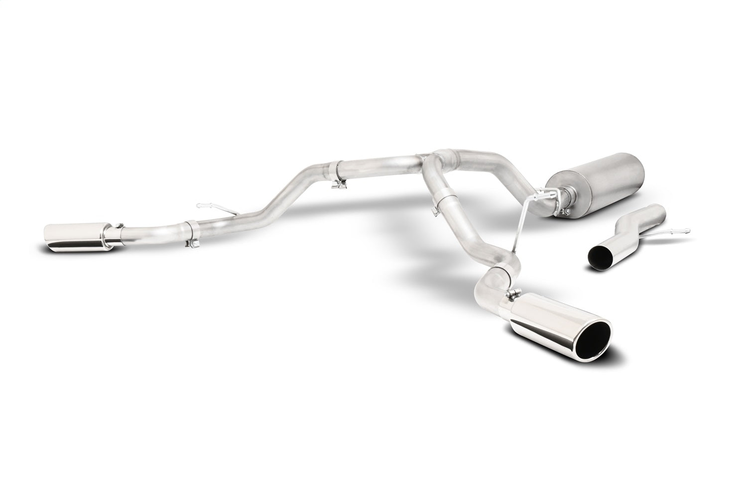 Gibson Performance Exhaust 65683 Cat-Back Dual Extreme Exhaust System; Stainless Gibson Performance Exhaust 65683
