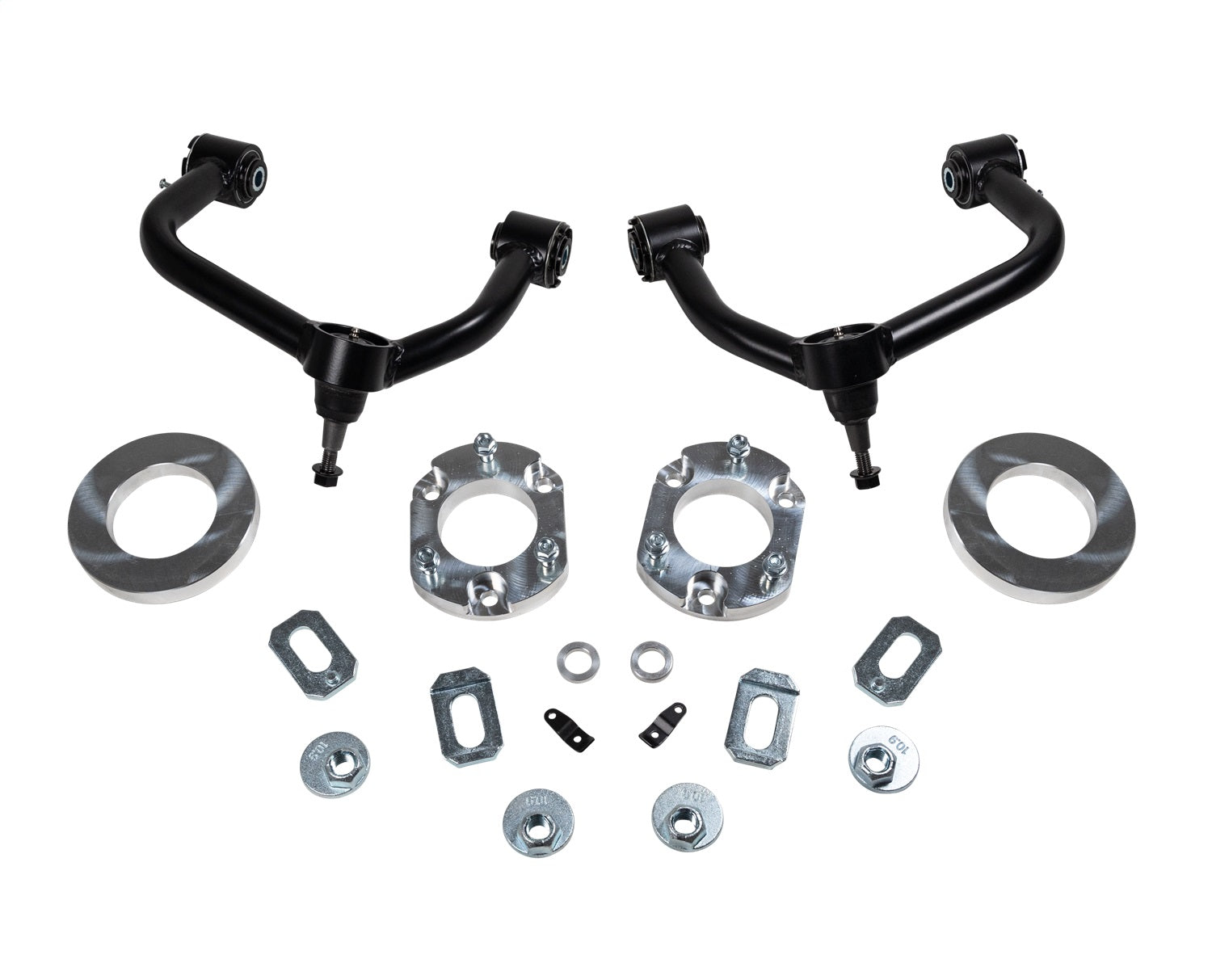 ReadyLift 66-21300 Front Leveling Kit; 3 in. Lift; Incl. Alignment Cams And UCAs; ReadyLift 66-21300