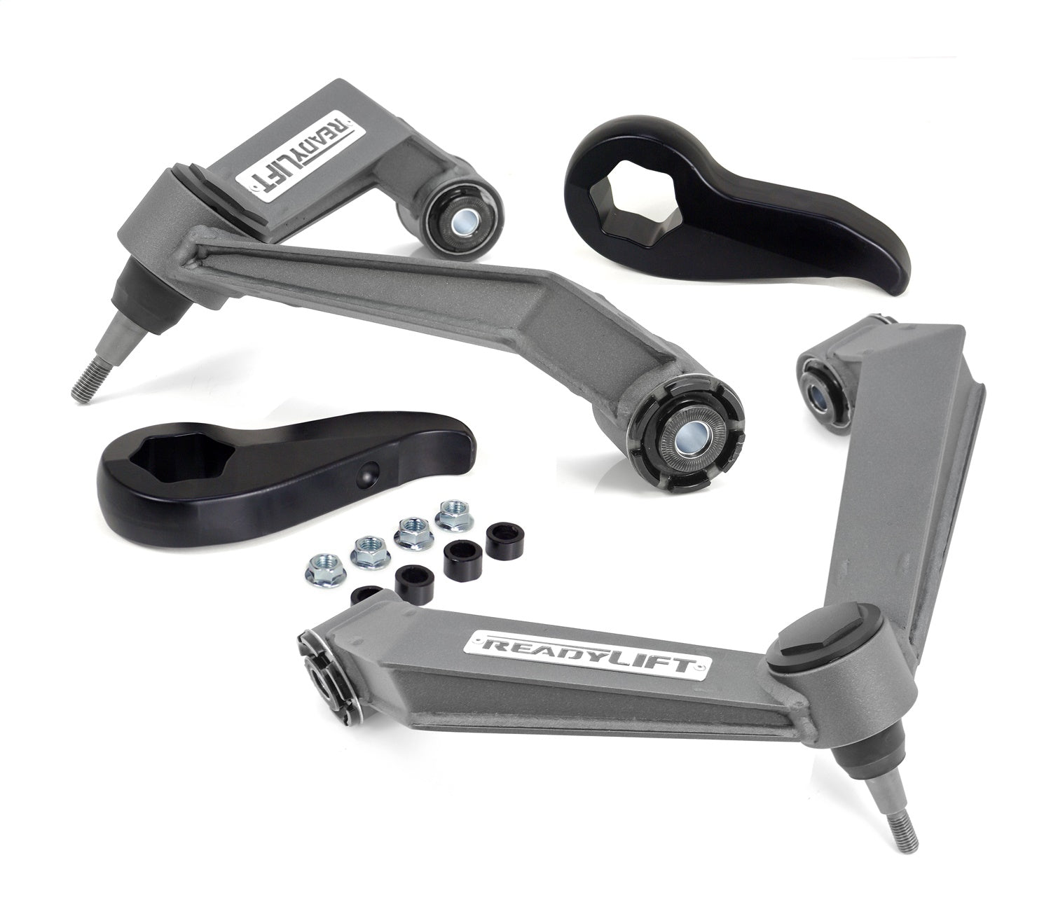 ReadyLift 66-3012 2.25in. Front Leveling Kit (Forged Torsion Key) with Fabricated Upper Control Ar ReadyLift 66-3012