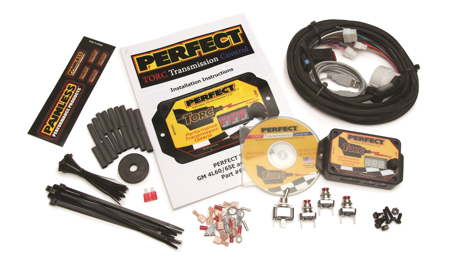 Painless Wiring 66501 PERFECT TORC Transmission Controller; Stand Alone Transmission Controller; Painless Wiring 66501