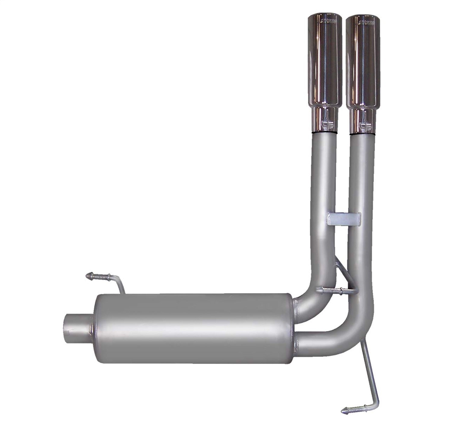 Gibson Performance Exhaust 66527 Cat-Back Super Truck Exhaust System; Stainless Gibson Performance Exhaust 66527