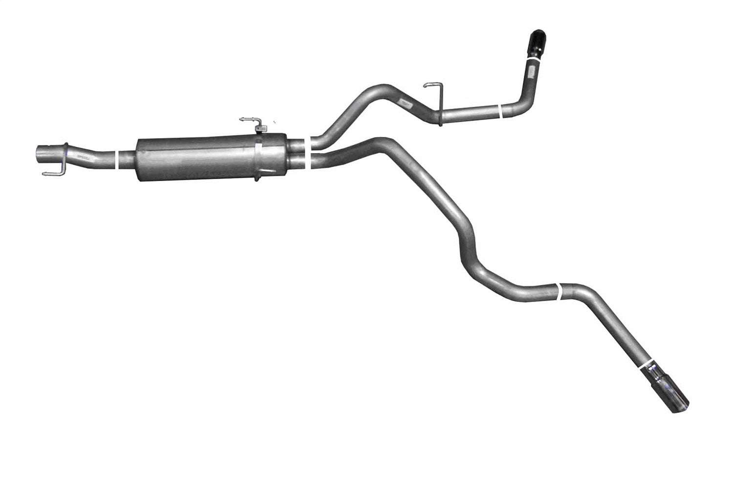 Gibson Performance Exhaust 66530 Cat-Back Dual Extreme Exhaust System; Stainless Gibson Performance Exhaust 66530