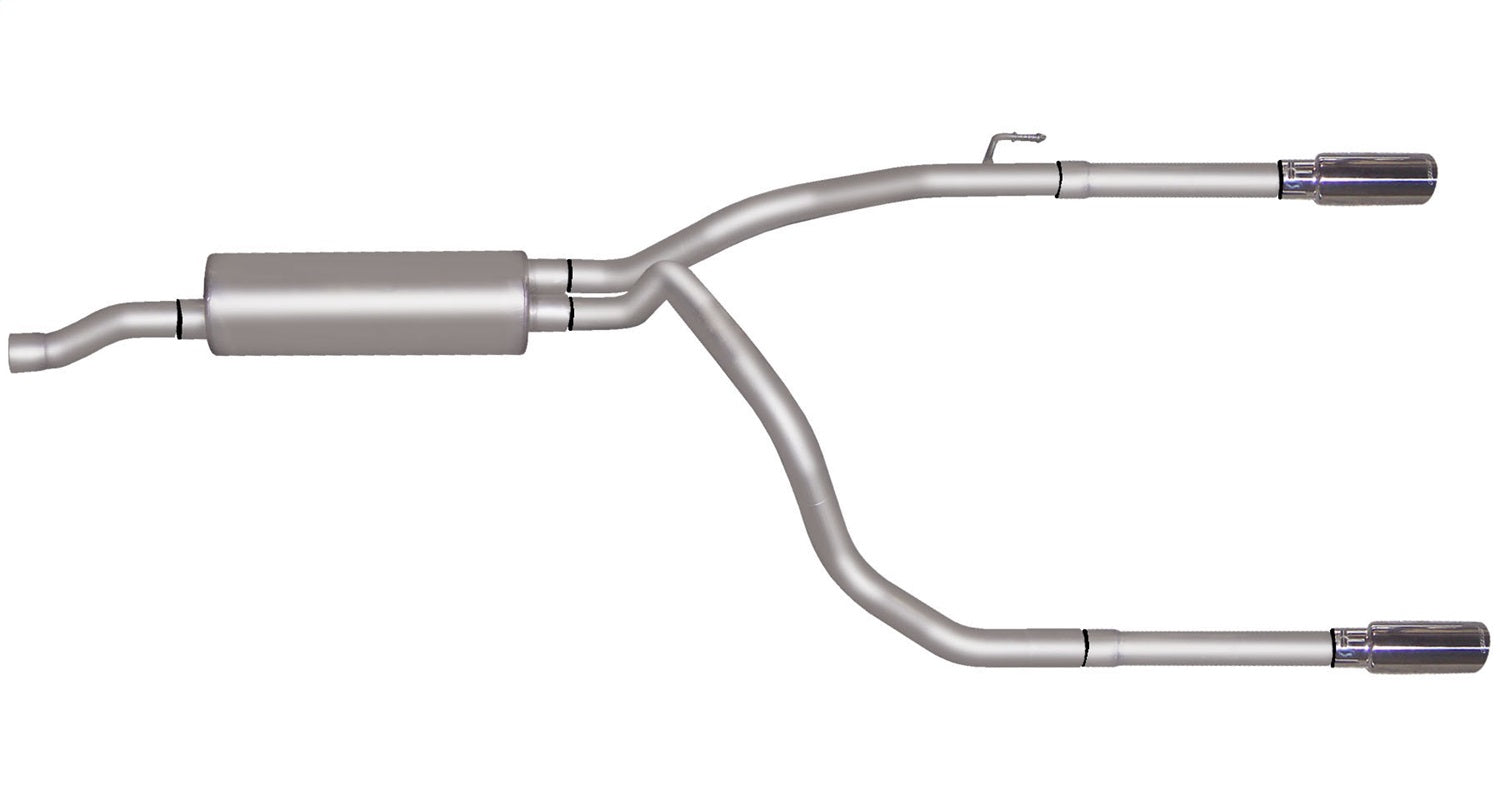 Gibson Performance Exhaust 66565 Cat-Back Dual Split Exhaust System; Stainless Gibson Performance Exhaust 66565