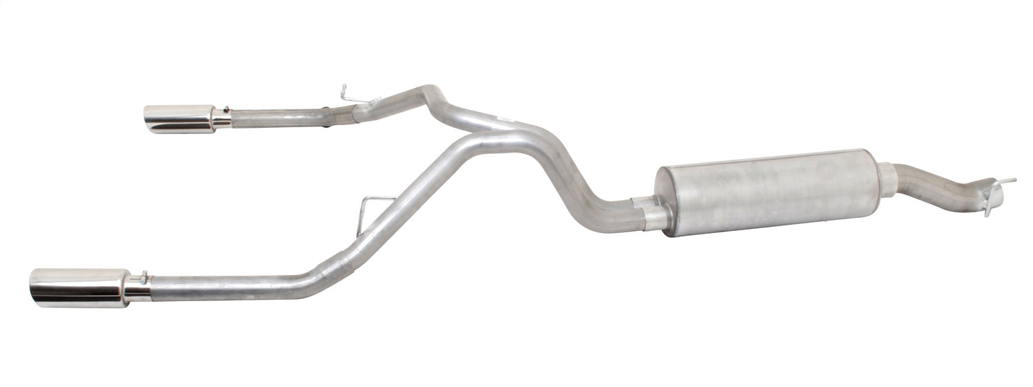 Gibson Performance Exhaust 66568 Cat-Back Dual Split Exhaust System; Stainless Gibson Performance Exhaust 66568