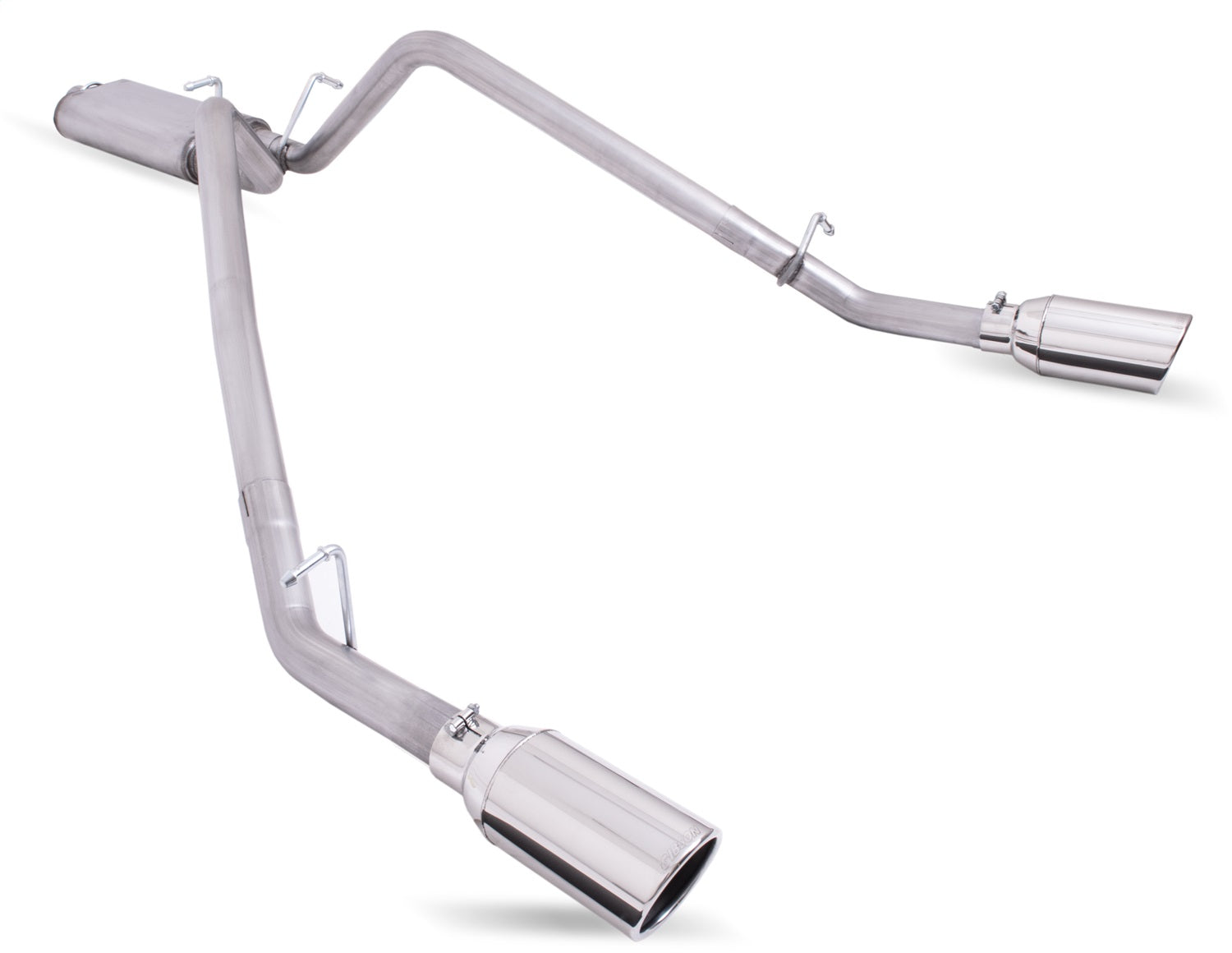 Gibson Performance Exhaust 66570 Cat-Back Dual Split Exhaust System; Stainless Gibson Performance Exhaust 66570