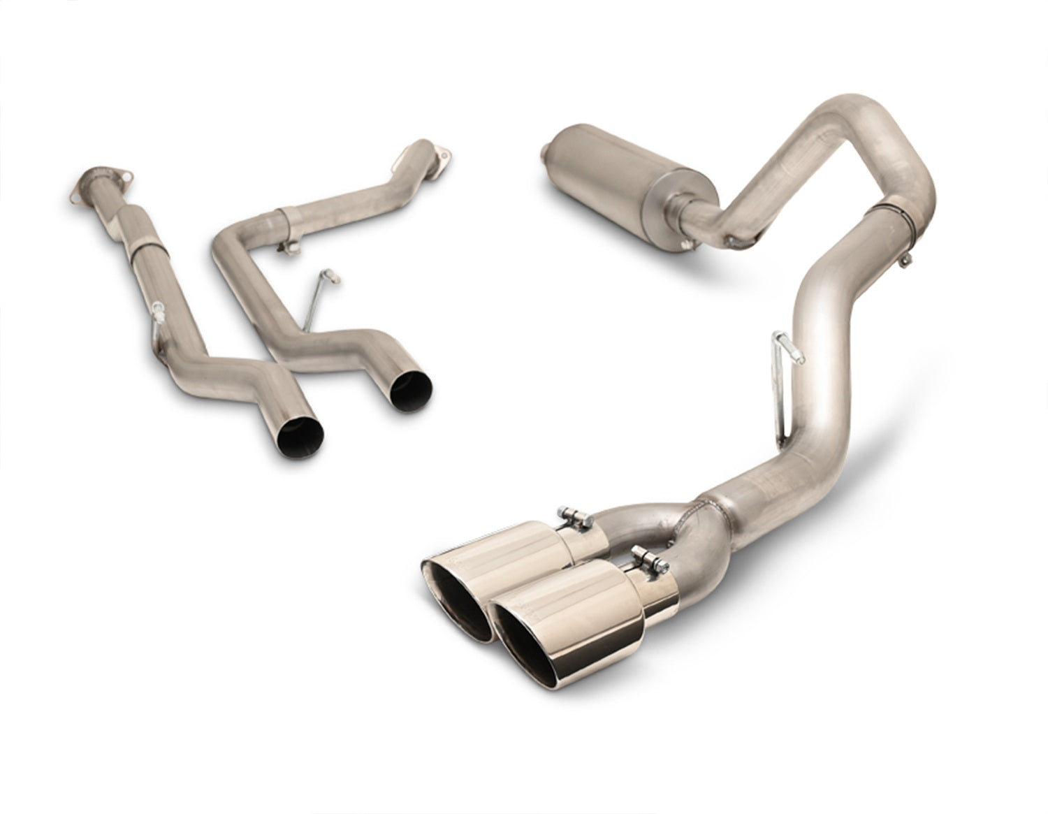 Gibson Performance Exhaust 67104 Cat-Back Dual Sport Exhaust System; Stainless Gibson Performance Exhaust 67104