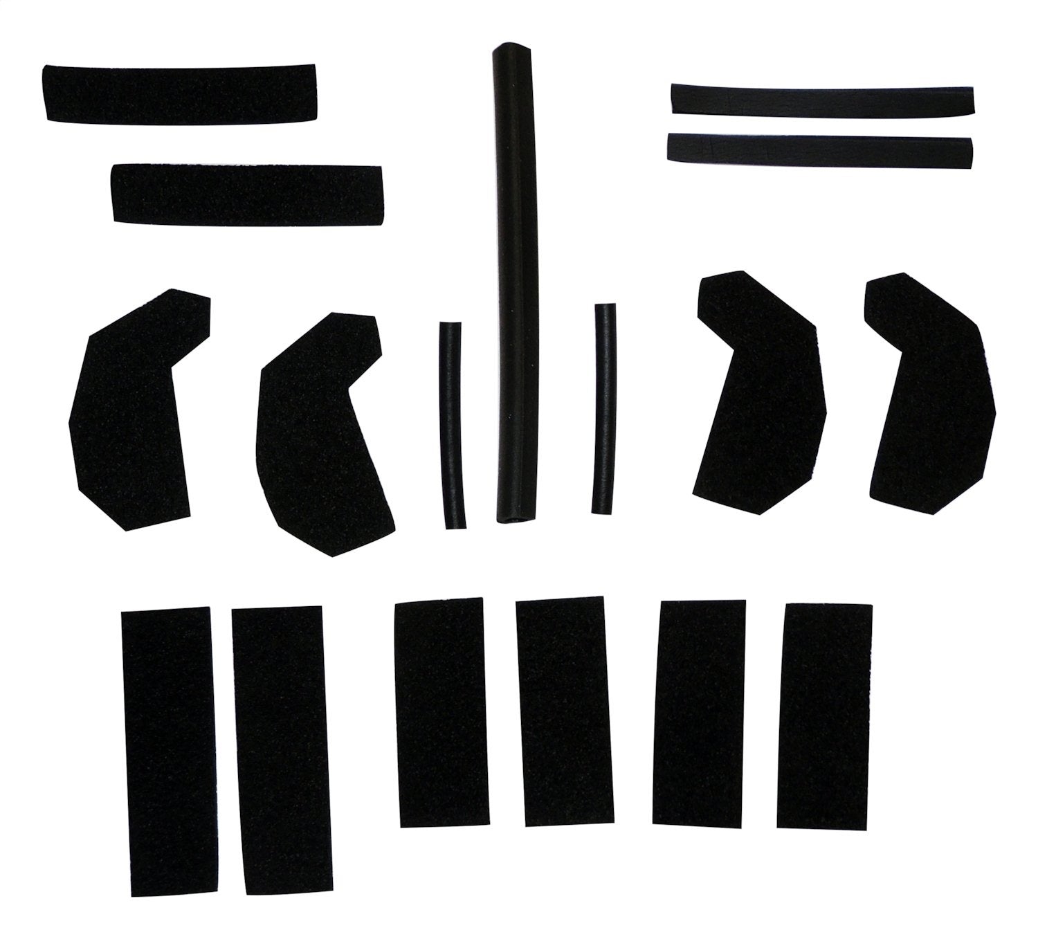 Crown Automotive Jeep Replacement 68026937AB Hard Top Seal Kit; w/Hard Top And Various Seals To Repair Leaks; Crown Automotive Jeep Replacement 68026937AB