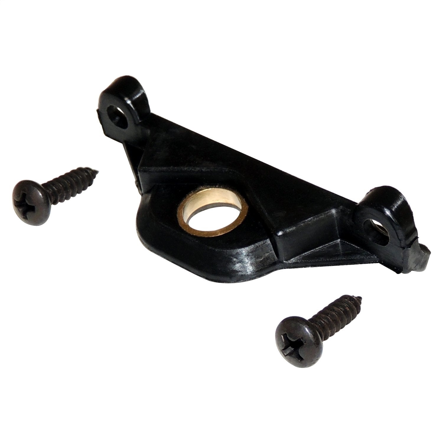 Crown Automotive Jeep Replacement 68032496AA Soft Top Bow Lock; Black; Plastic/Steel; Crown Automotive Jeep Replacement 68032496AA
