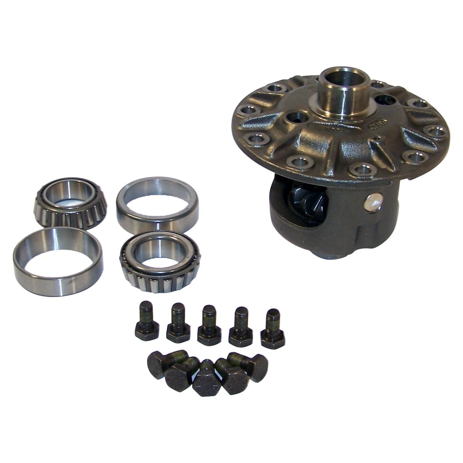 Crown Automotive Jeep Replacement 68035642AA Differential Case Assembly; Rear; For Use w/Trac Lok; For Use w/Dana 44; Crown Automotive Jeep Replacement 68035642AA