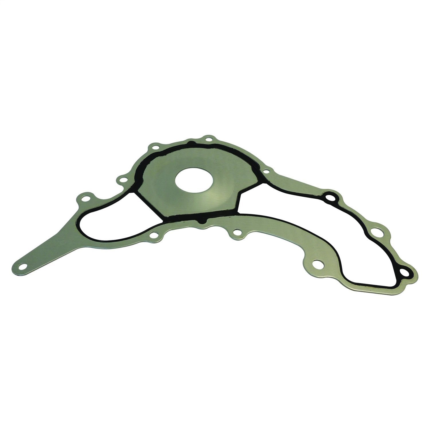 Crown Automotive Jeep Replacement 68087340AA Water Pump Gasket; Unpainted; Steel; Silicone; Crown Automotive Jeep Replacement 68087340AA