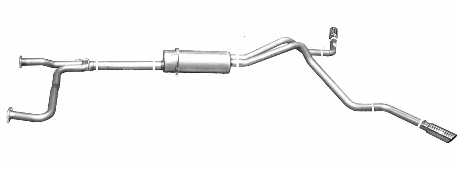 Gibson Performance Exhaust 68100 Cat-Back Dual Extreme Exhaust System; Stainless Gibson Performance Exhaust 68100
