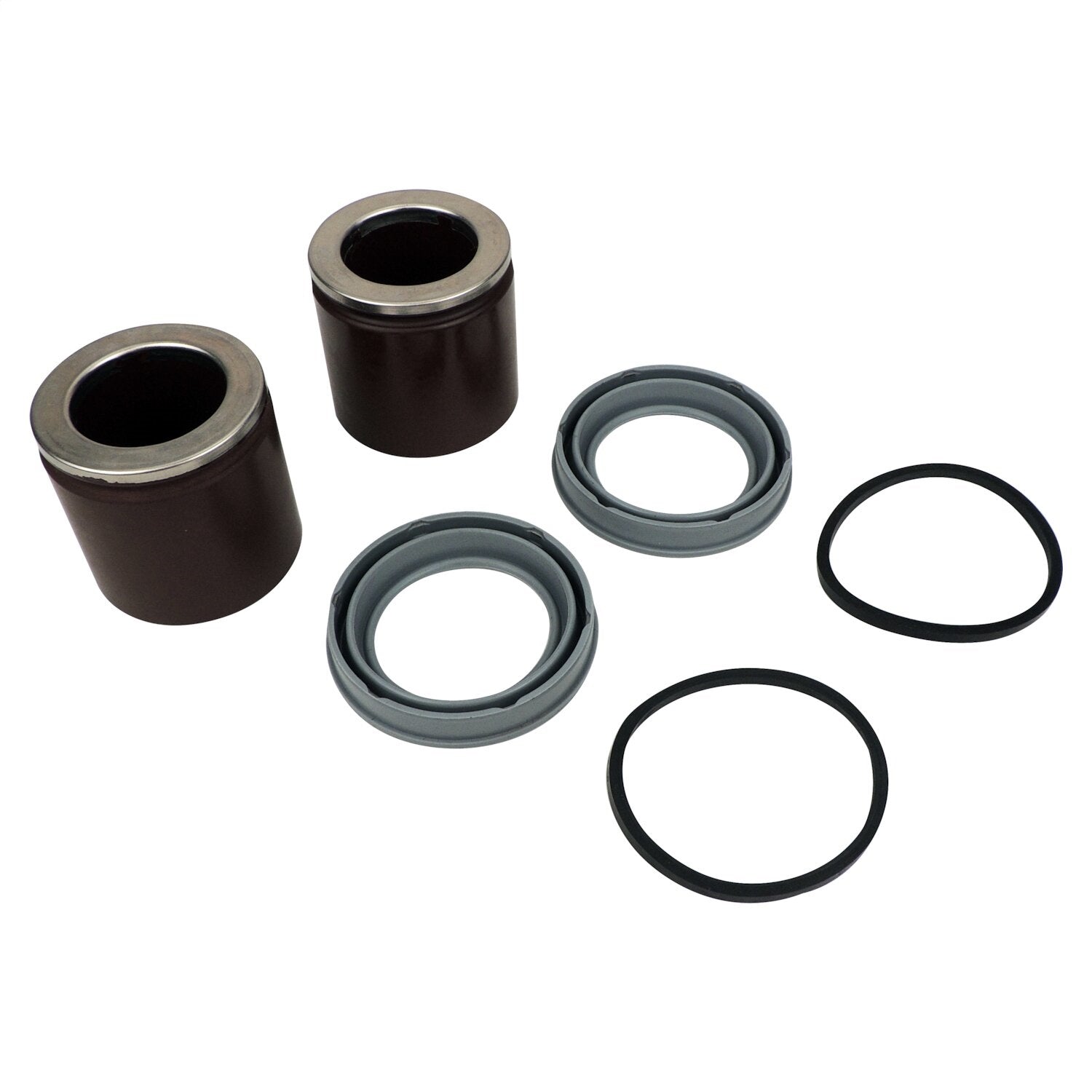 Crown Automotive Jeep Replacement 68157608AA Brake Caliper Rebuild Kit; Front; Includes 2 Pistons/2 Boots/2 Seals; Crown Automotive Jeep Replacement 68157608AA