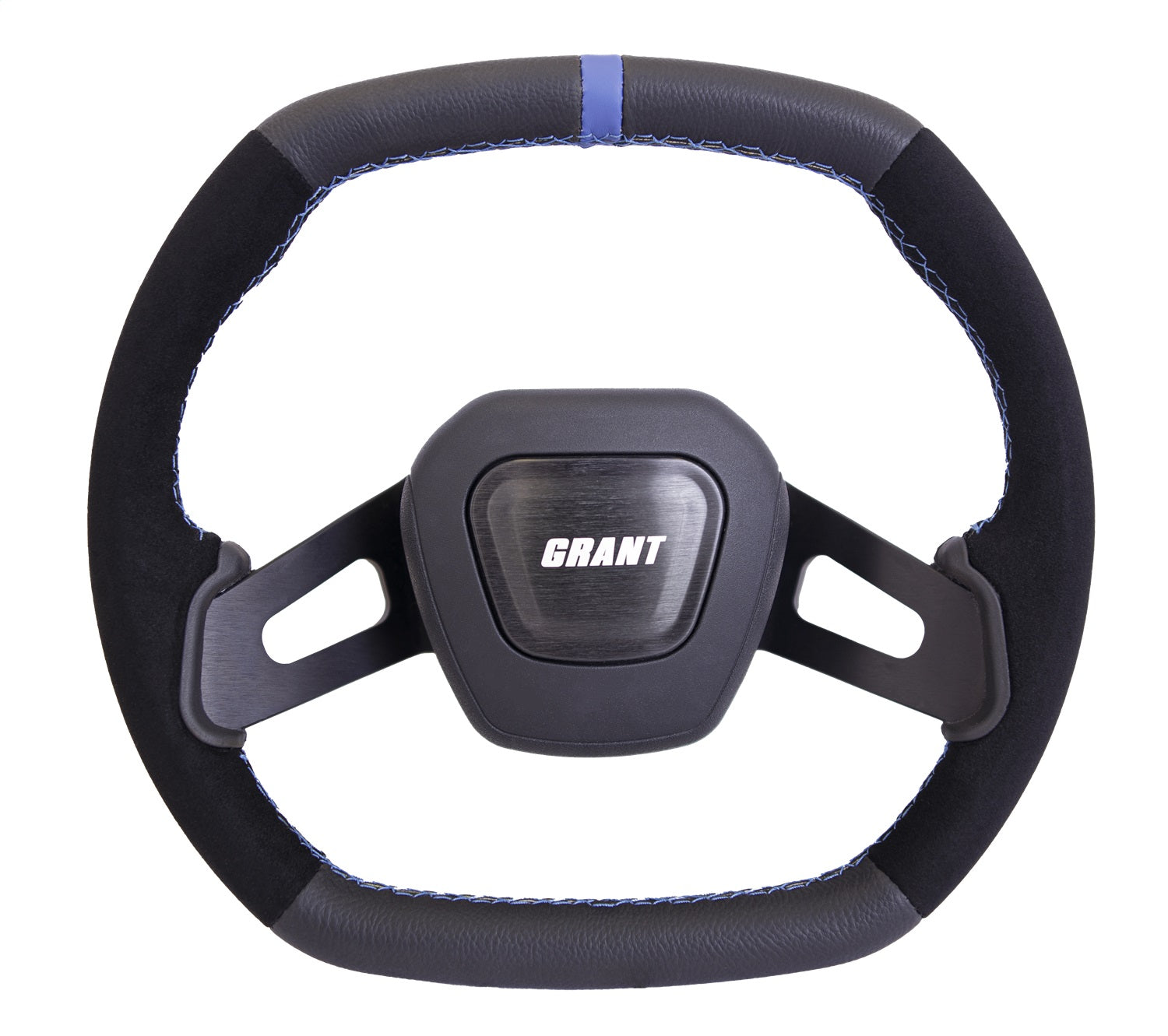 Grant 682 C8 Performance Steering Wheel; Blue Center Stripe; Grant 682