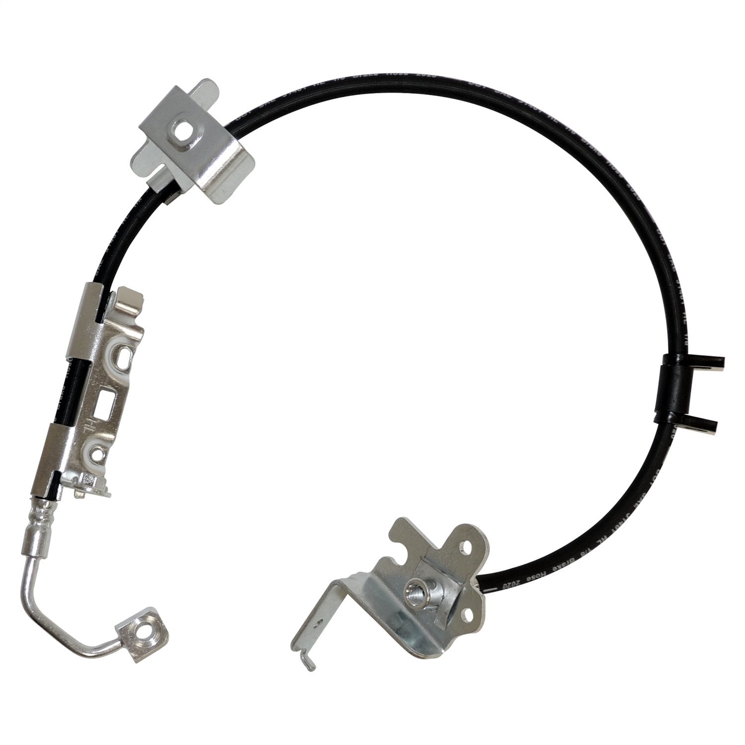 Crown Automotive Jeep Replacement 68282443AE Brake Hose; Left Front; Crown Automotive Jeep Replacement 68282443AE