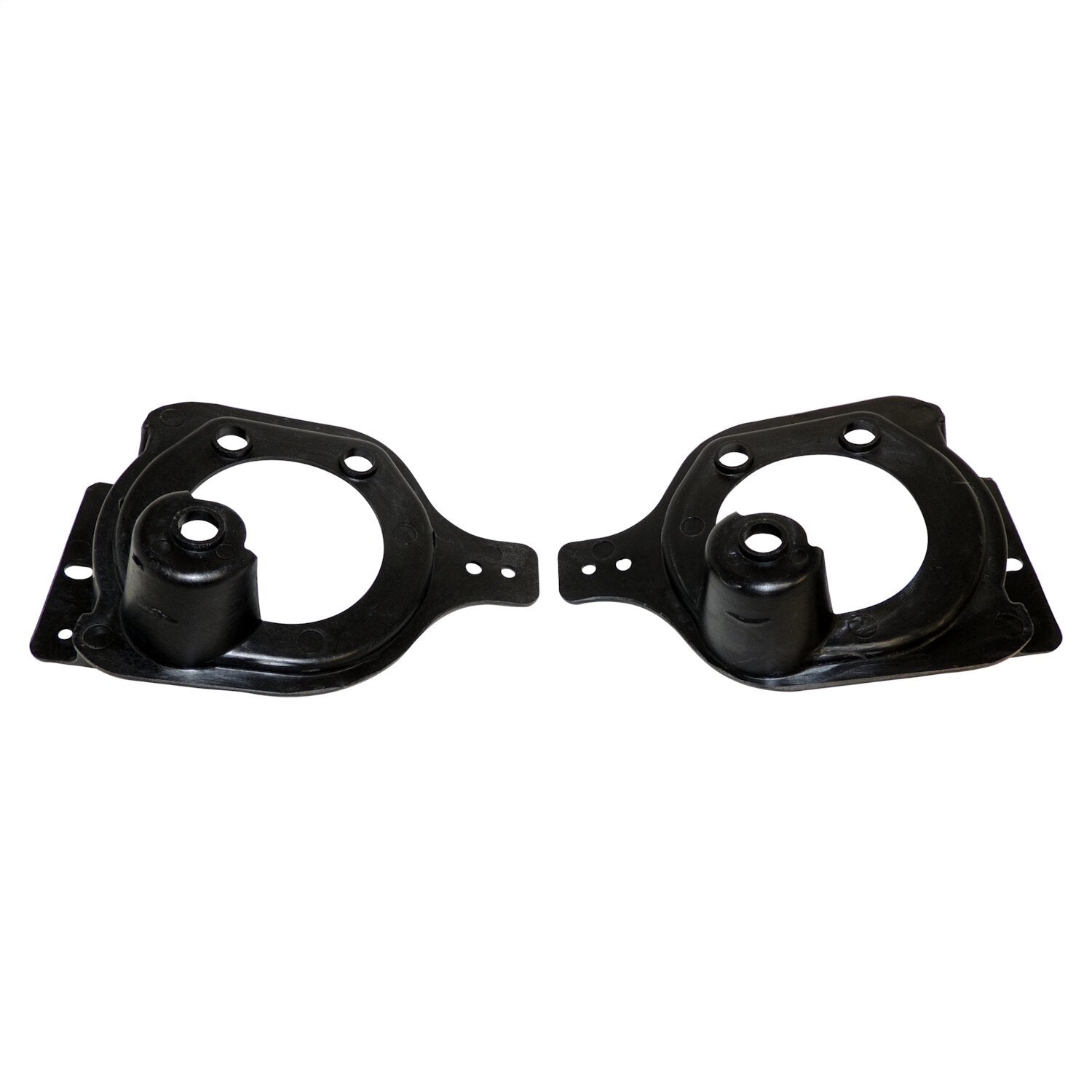 Crown Automotive Jeep Replacement 68293712K Fog Light Bracket Set; Black; Crown Automotive Jeep Replacement 68293712K