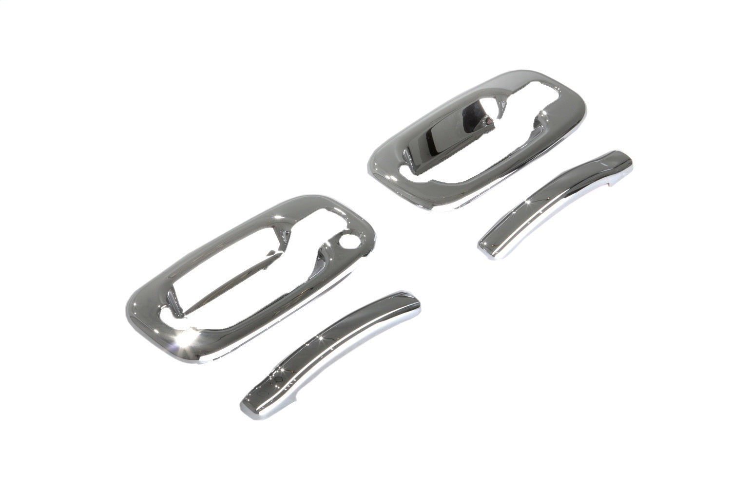Auto Ventshade (AVS) 685206 Chrome Door Handle Cover; 4 pc.; w/o Passenger Keyhole; Auto Ventshade (AVS) 685206