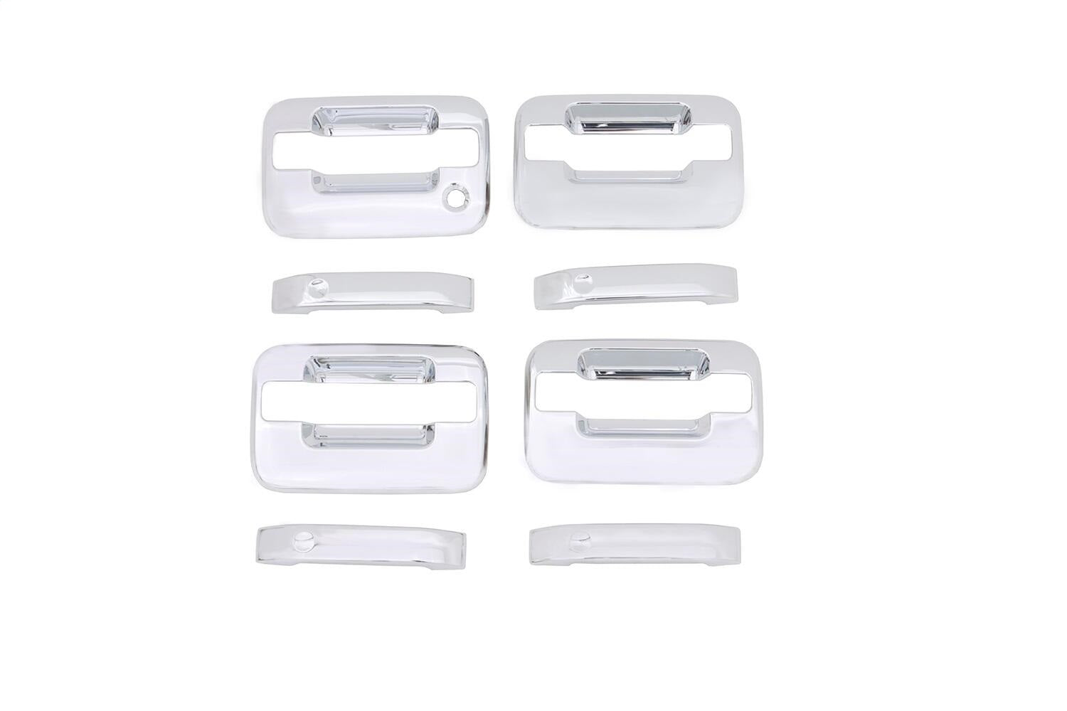 Auto Ventshade (AVS) 685302 Chrome Door Handle Cover; 4 pc.; w/o Keypad; w/o Passenger Keyhole; Auto Ventshade (AVS) 685302