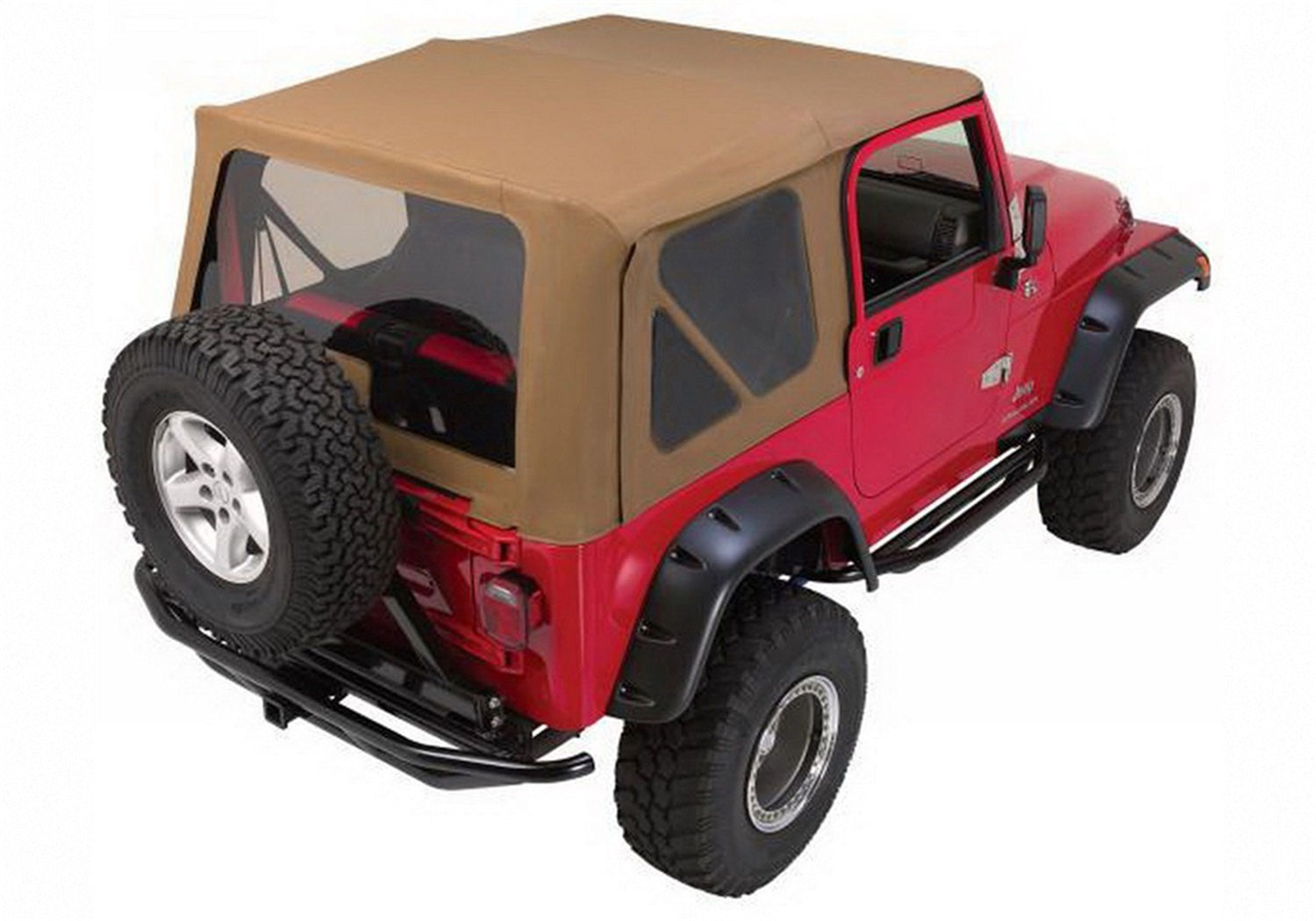 Rampage 68317 Complete Soft Top Kit; w/Soft Upper Doors; Spice; Rampage 68317