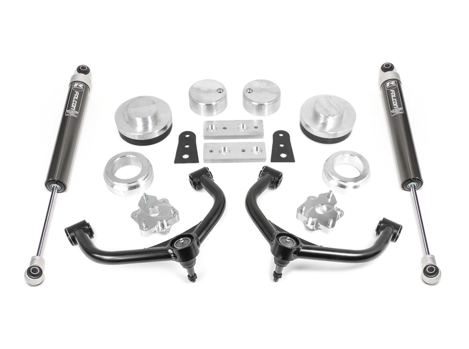 ReadyLift 69-10410 4.0ft. Front with 2.0ft. Rear SST Lift Kit with Falcon 1.1 Monotube Rear Shocks ReadyLift 69-10410