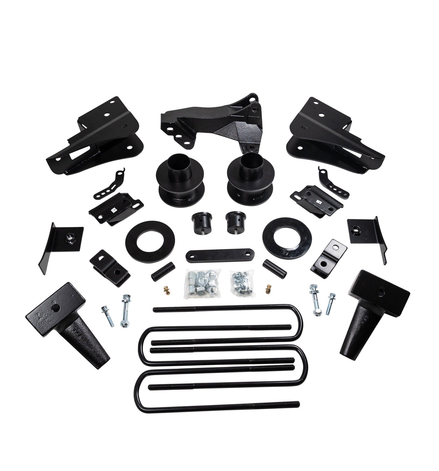 ReadyLift 69-23350 3.5ft. SST Lift Kit with 4ft. Tapered Blocks Radius Arm Drop Brackets ReadyLift 69-23350