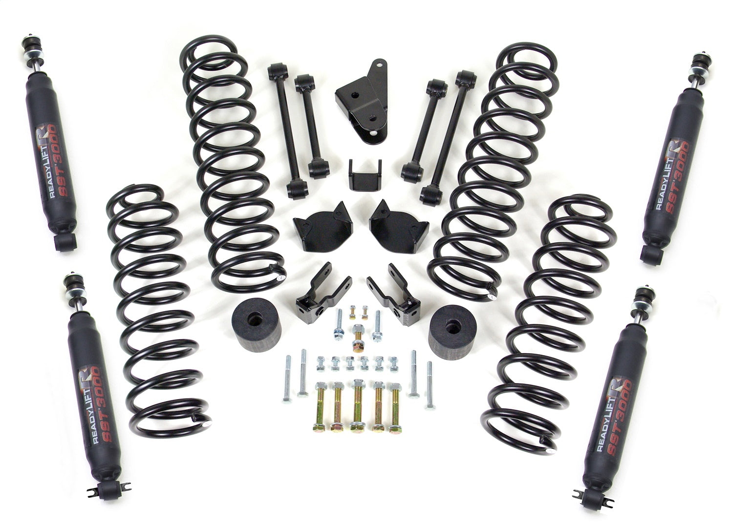 ReadyLift 69-6401 4ft. SST Coil Spring Lift Kit with SST3000 Shocks ReadyLift 69-6401