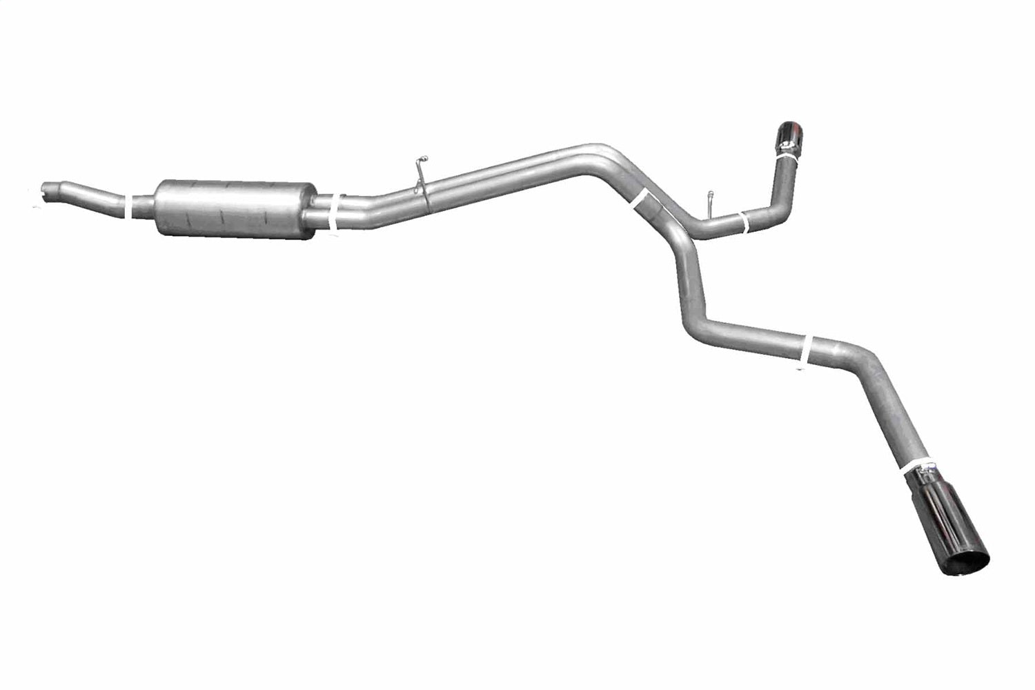 Gibson Performance Exhaust 69001 Cat-Back Dual Extreme Exhaust System; Stainless Gibson Performance Exhaust 69001