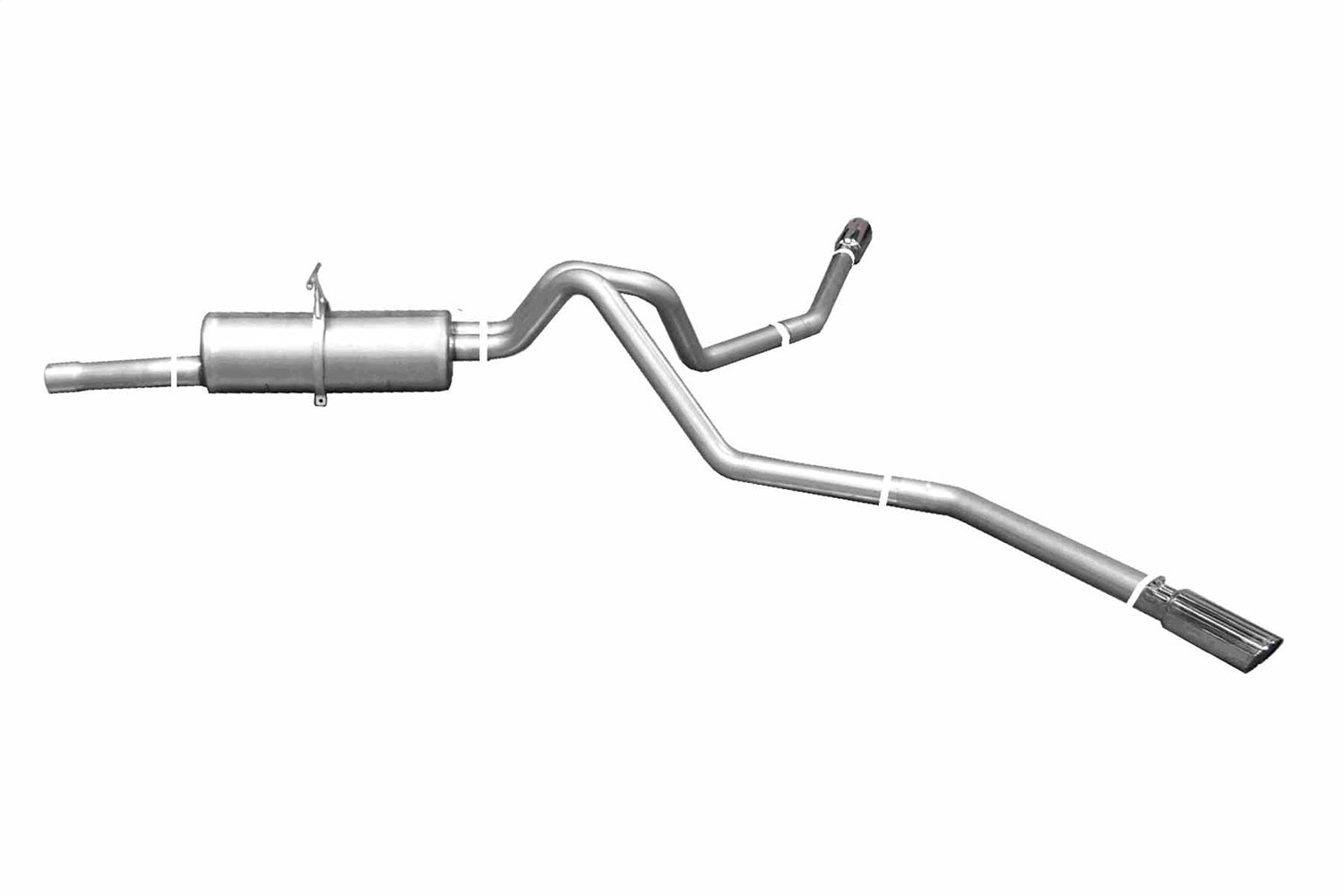 Gibson Performance Exhaust 69004 Cat-Back Dual Extreme Exhaust System; Stainless Gibson Performance Exhaust 69004