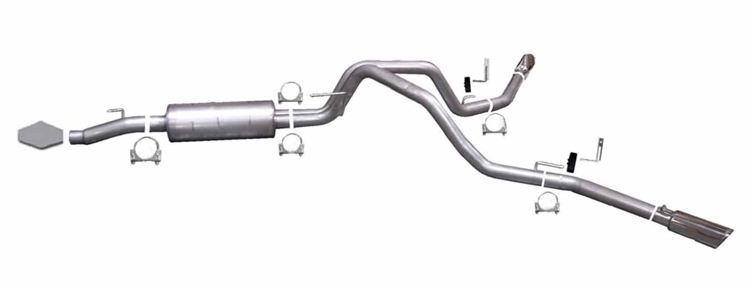 Gibson Performance Exhaust 69012 Cat-Back Dual Extreme Exhaust System; Stainless Gibson Performance Exhaust 69012