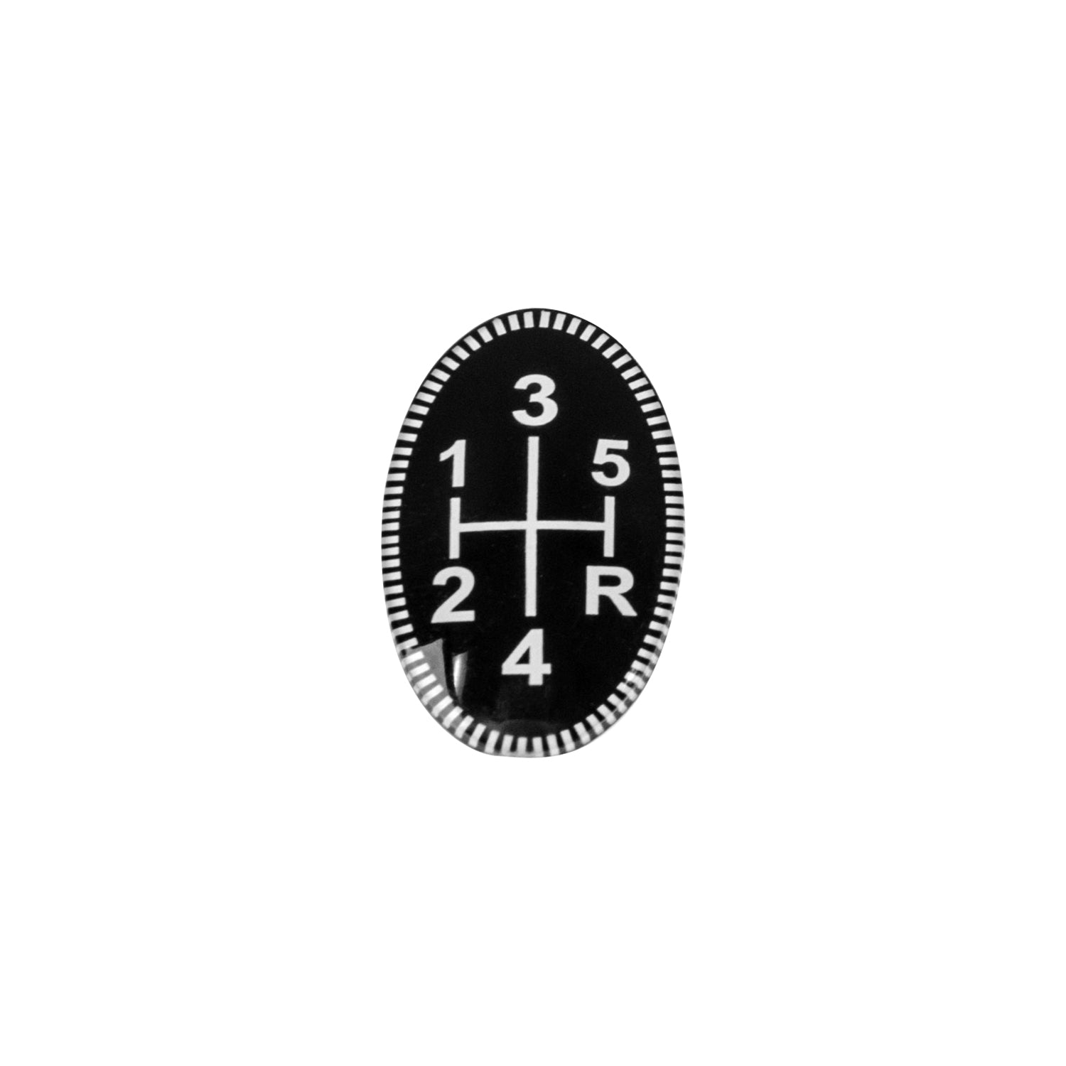 Pistol-Grip Shift Pattern Indicator - 5 Speed