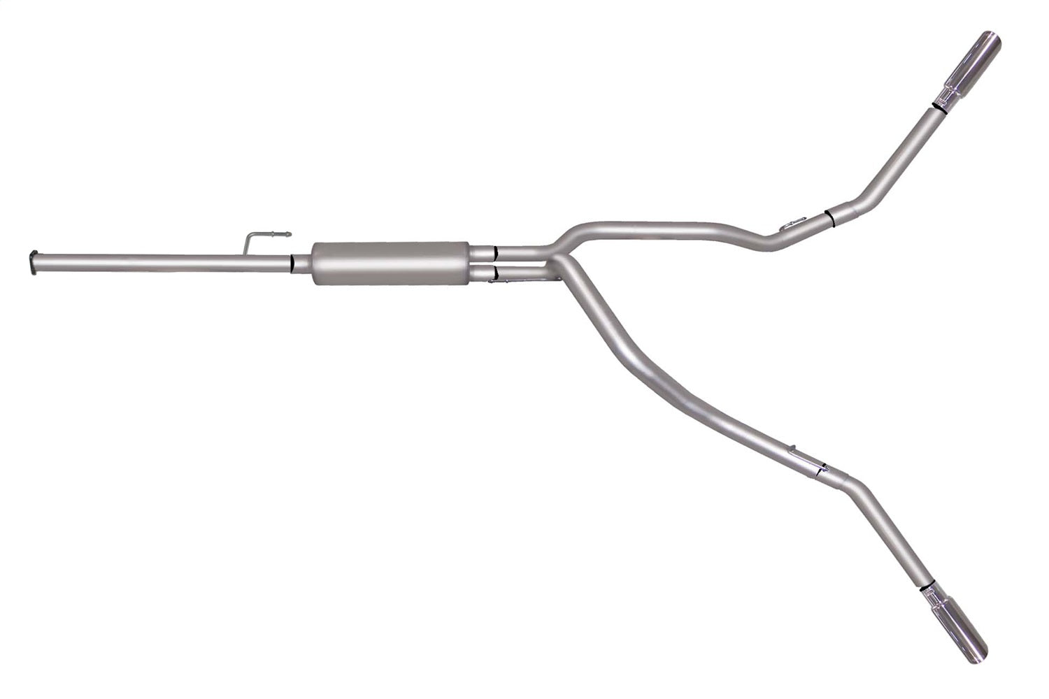 Gibson Performance Exhaust 69020 Cat-Back Dual Extreme Exhaust System; Stainless Gibson Performance Exhaust 69020