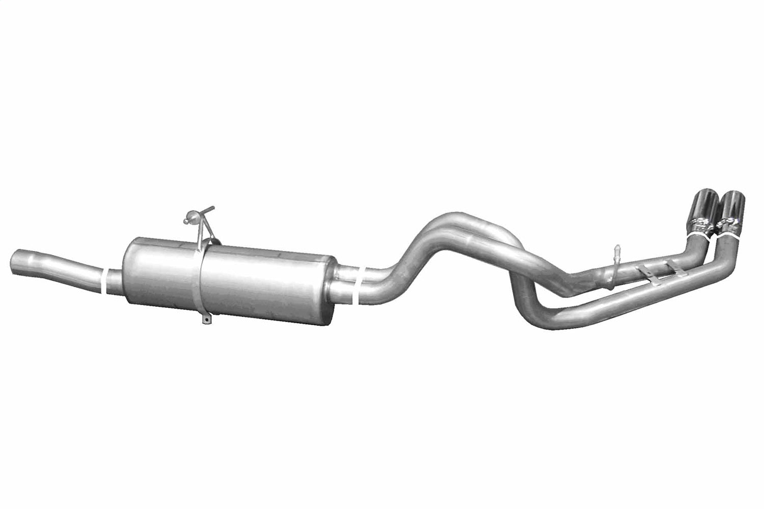 Gibson Performance Exhaust 69100 Cat-Back Dual Sport Exhaust System; Stainless Gibson Performance Exhaust 69100