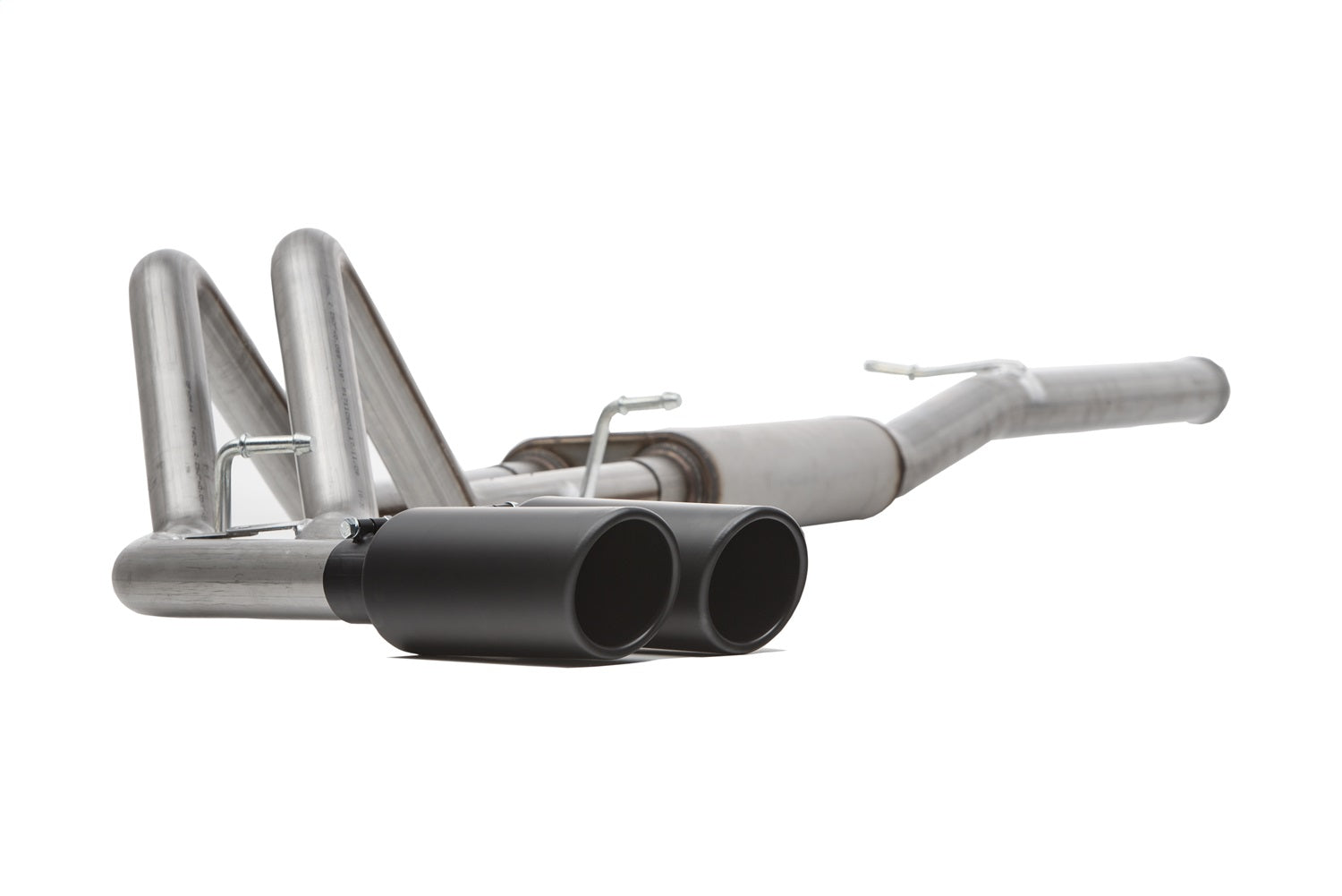 Gibson Performance Exhaust 69119B Black Elite Cat-Back Dual Sport Exhaust System; Stainless Gibson Performance Exhaust 69119B