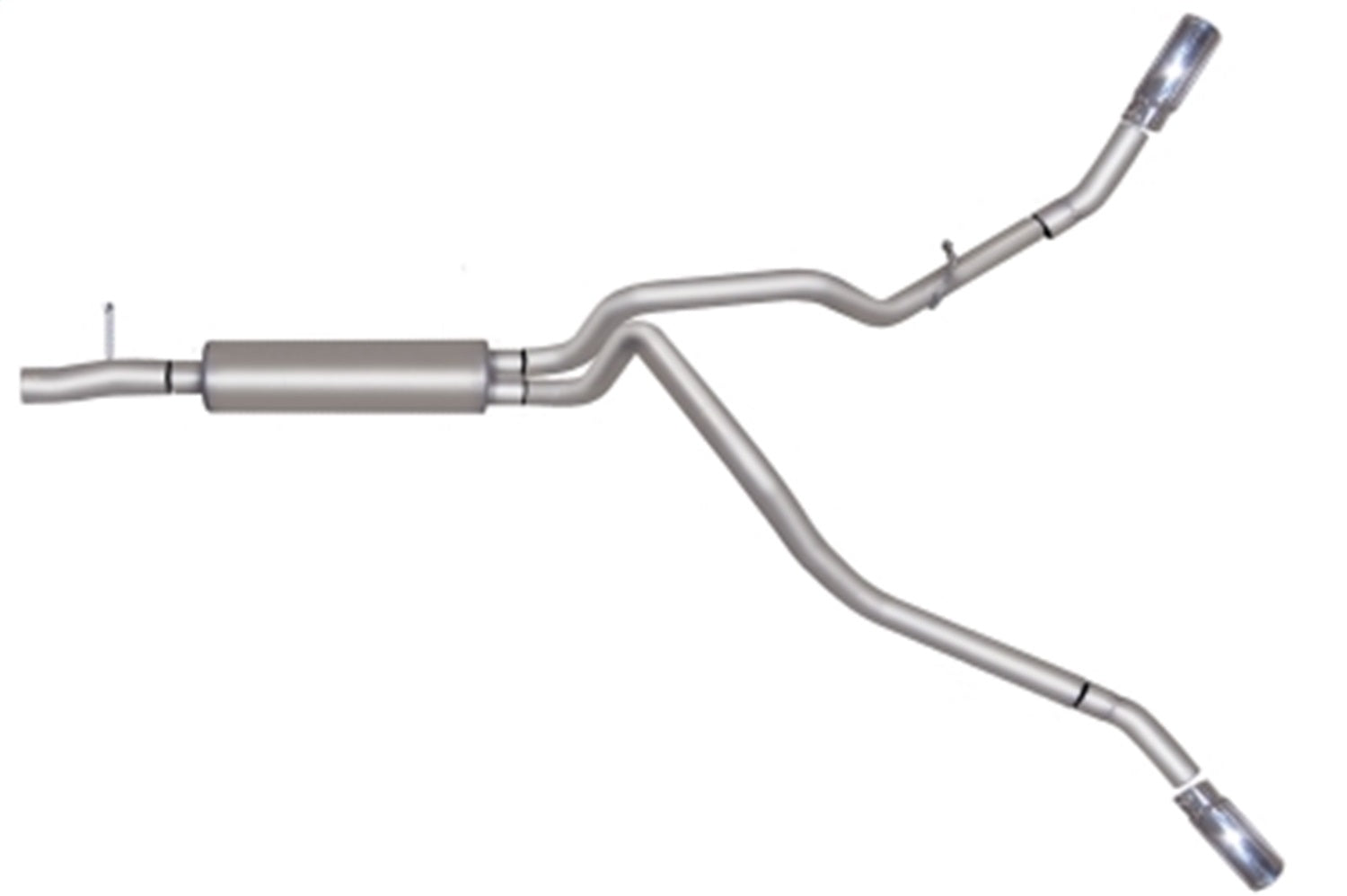 Gibson Performance Exhaust 69131 Cat-Back Dual Extreme Exhaust System; Stainless Gibson Performance Exhaust 69131