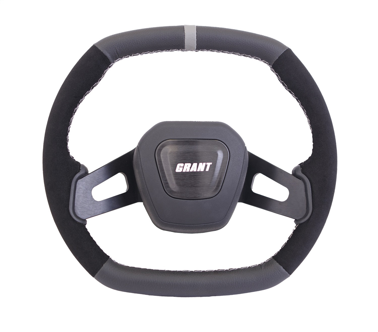 Grant 693 C8 Performance Steering Wheel; Gray Center Stripe; Grant 693