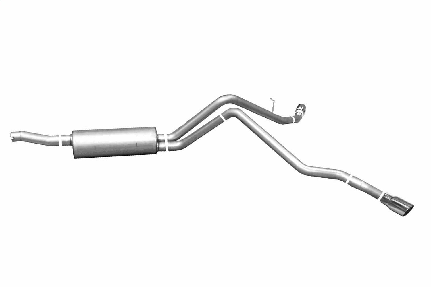 Gibson Performance Exhaust 69522 Cat-Back Dual Extreme Exhaust System; Stainless Gibson Performance Exhaust 69522