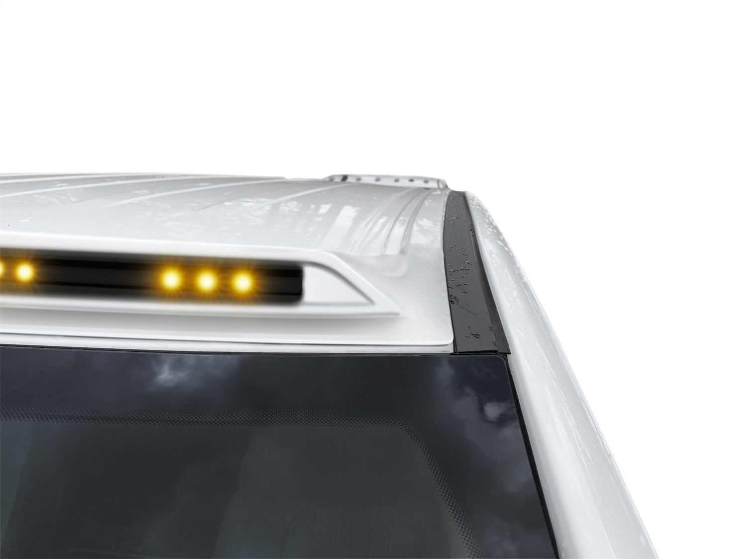 Auto Ventshade (AVS) 698004-PW7 Aerocab Color Match Marker Light; Bright White Clear Coat; Low Profile; Auto Ventshade (AVS) 698004-PW7