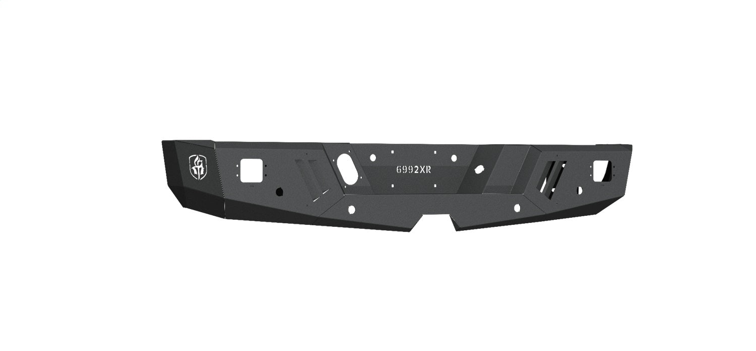Road Armor 6992XR0B Spartan Rear Bumper; Texture Black; Road Armor 6992XR0B