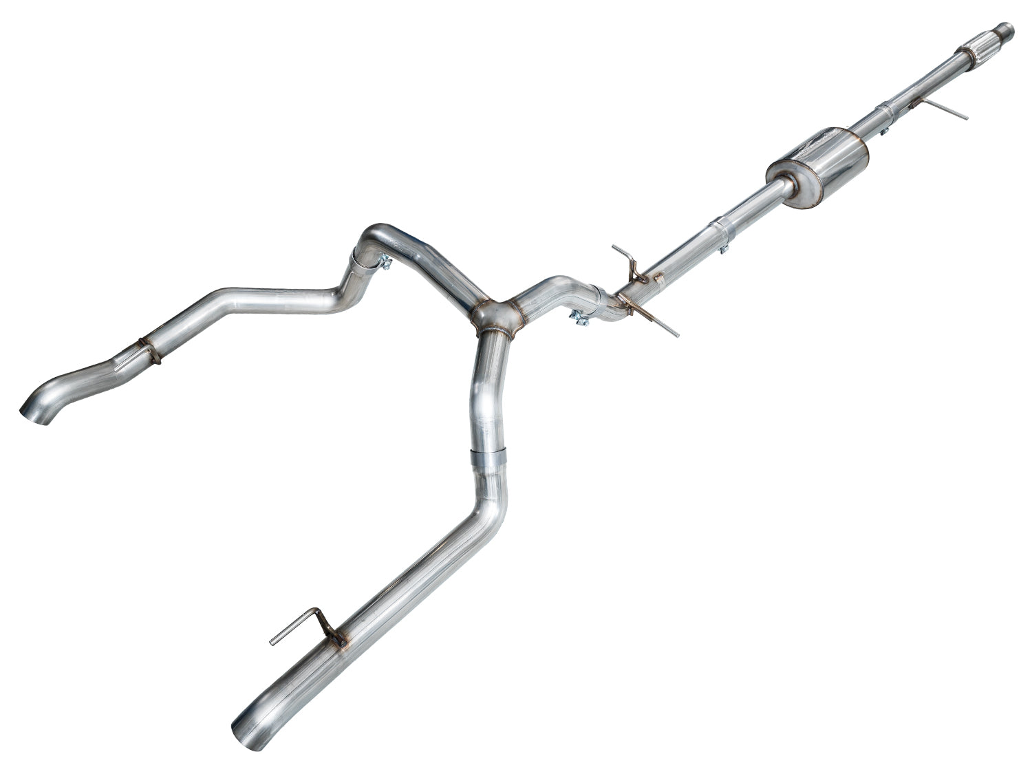 AWE Tuning 3015-31200 AWE 0FG Catback Split Rear Exit Exhaust for 4th Gen Silverado/Sierra 1500 5.3L AWE Tuning 3015-31200
