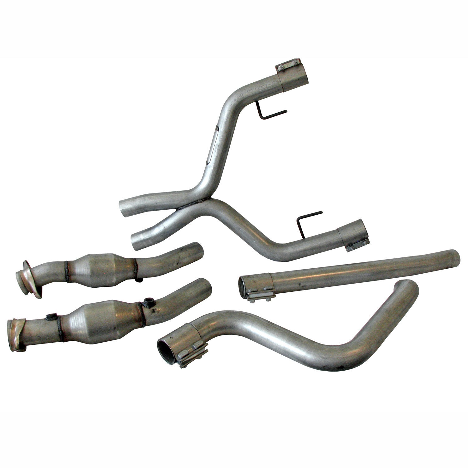 BBK Performance Parts 4011 Off-Road X-Pipe w/Conv. - 05-09 Mustang V6 BBK Performance Parts 4011
