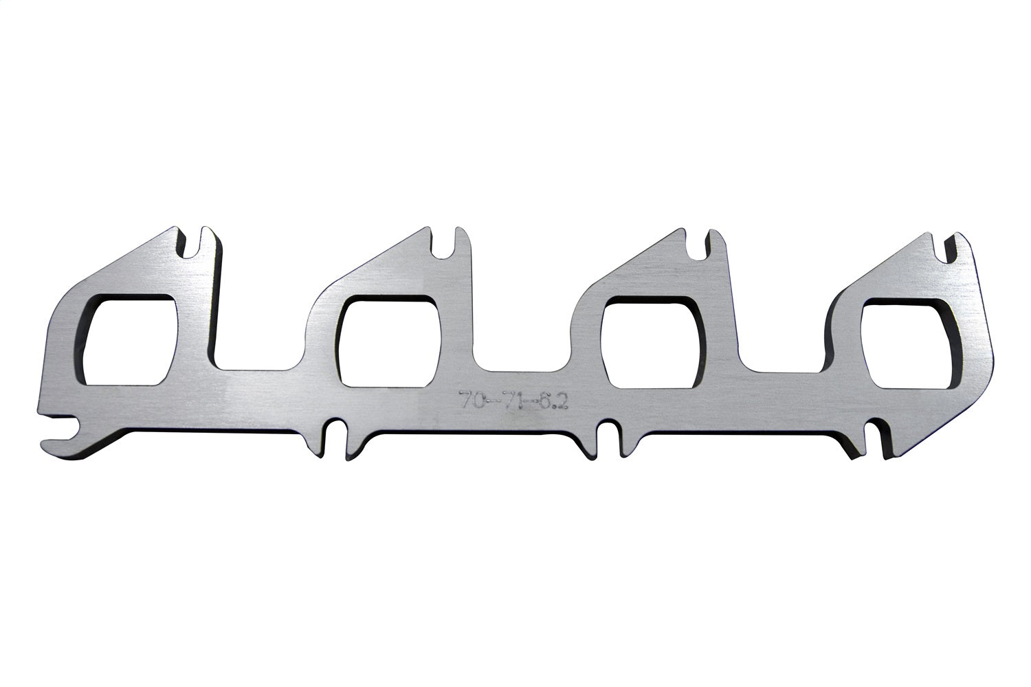 Kooks Custom Headers 70-71-RAPTOR6.2 Ford 6.2L Header Flange. 3/8in. Thick 304 Stainless Steel. D-Shaped Port. Kooks Custom Headers 70-71-RAPTOR6.2