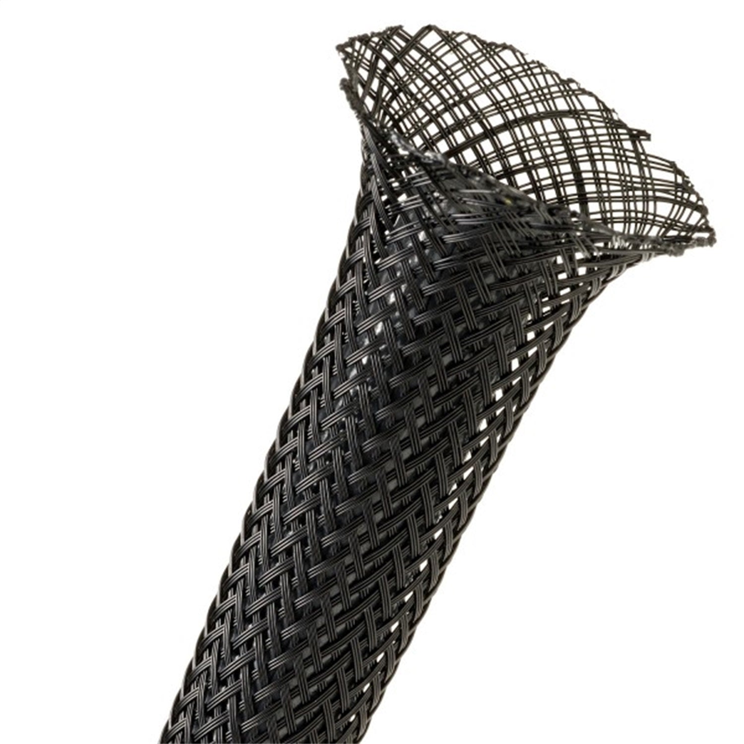 Lokar 70-980-11 Hotrod Trick Kit Braided Cover; 1/8 in. to 2 3/4 in. Diameter; Black; Lokar 70-980-11