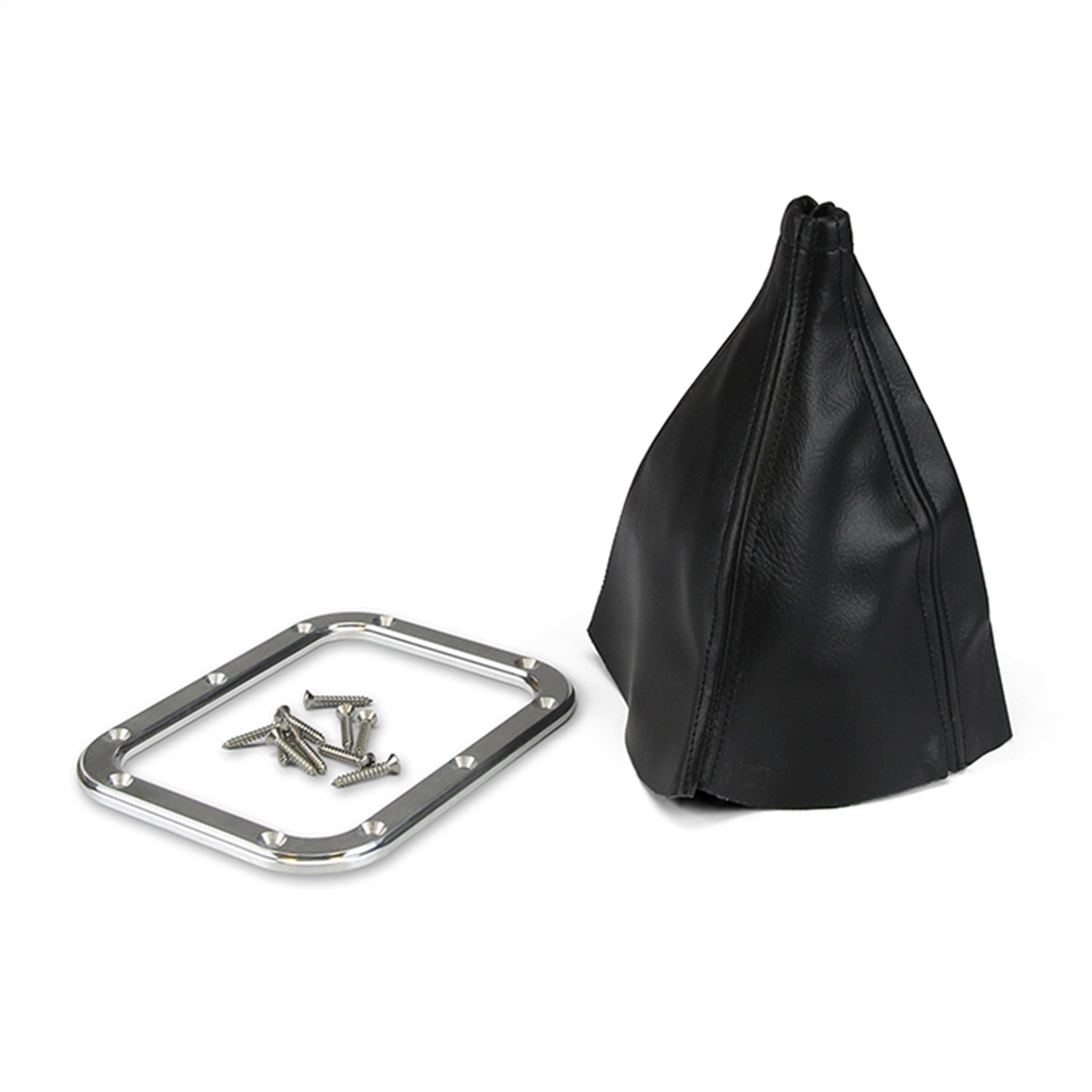 Lokar 70-BFMB Rectangular Floor Mount Shifter Boot Kit Lokar 70-BFMB