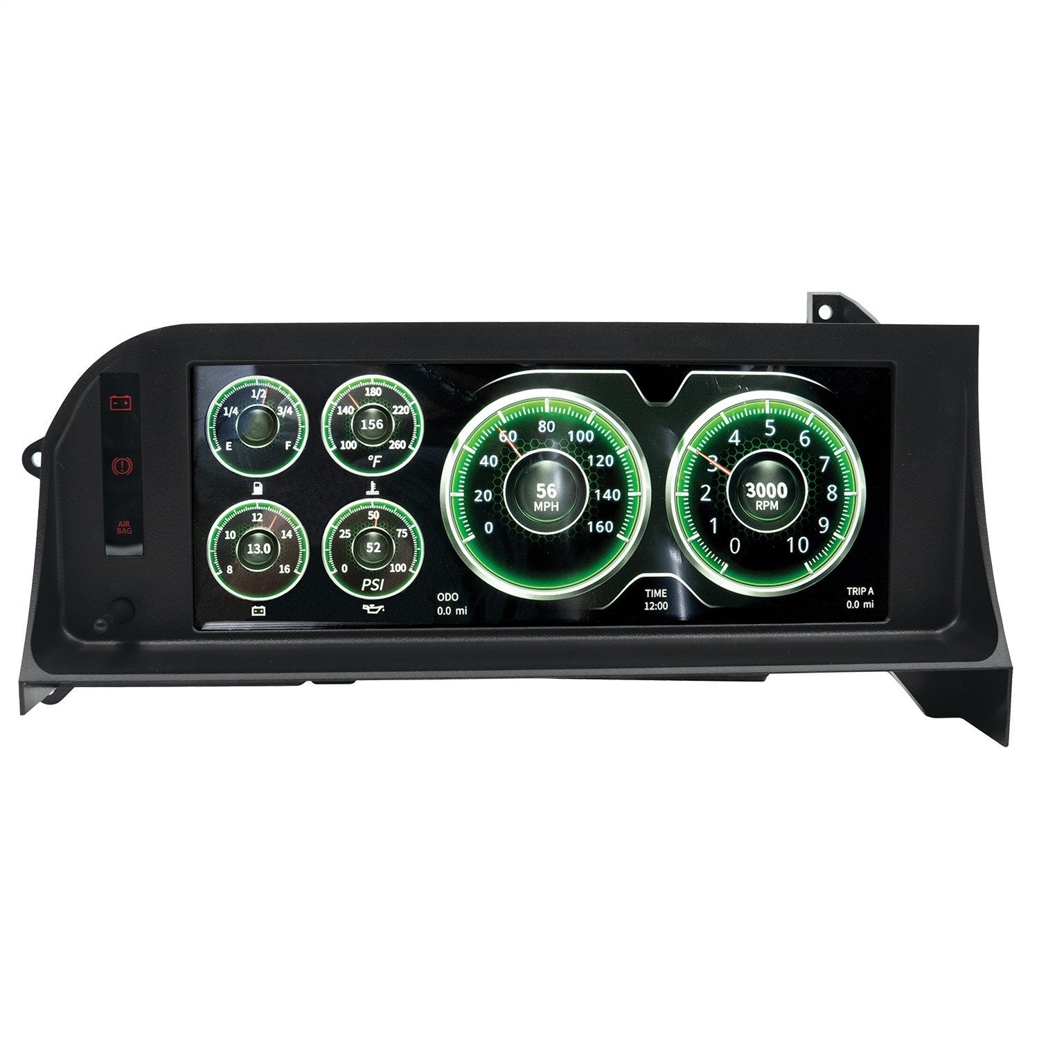 AutoMeter 7007 INVISION LCD DASH KIT; 87-93 FORD MUSTANG; DIRECT FIT DIGITAL DASH AutoMeter 7007