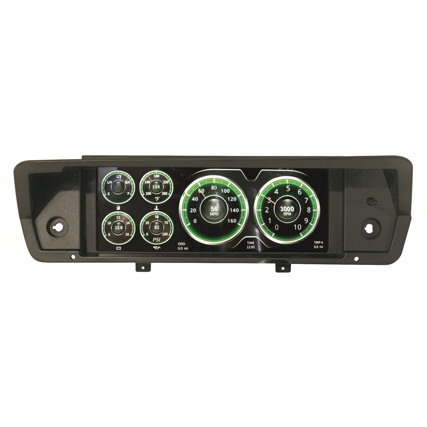 AutoMeter 7009 INVISION LCD DASH KIT; 72-76 A-BODY; DIRECT FIT DIGITAL DASH AutoMeter 7009