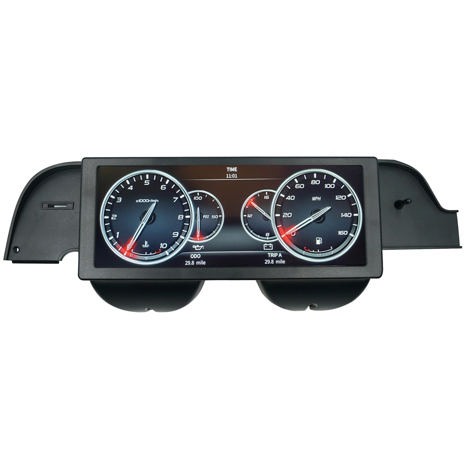 AutoMeter 7011 INVISION LCD DASH KIT; 67-68 MUSTANG; DIRECT FIT DIGITAL DASH AutoMeter 7011