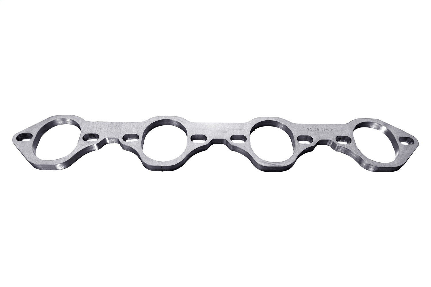 Kooks Custom Headers 7012B-7051B-S SBF Header Flange-2-1/2in. Inline Bolt Pattern. 3/8in. Thick SS. Port for 2in. Kooks Custom Headers 7012B-7051B-S