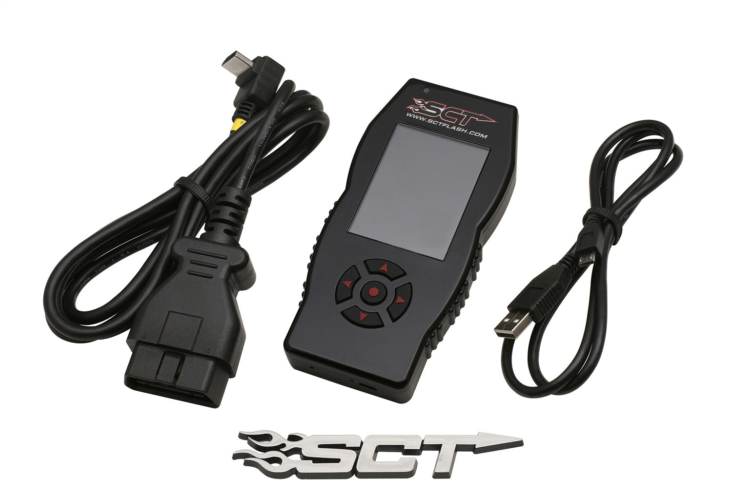 SCT Performance 7015 X4 Power Flash Programmer; Pre-Loaded; Incl. USB Interface Cable; SCT Performance 7015