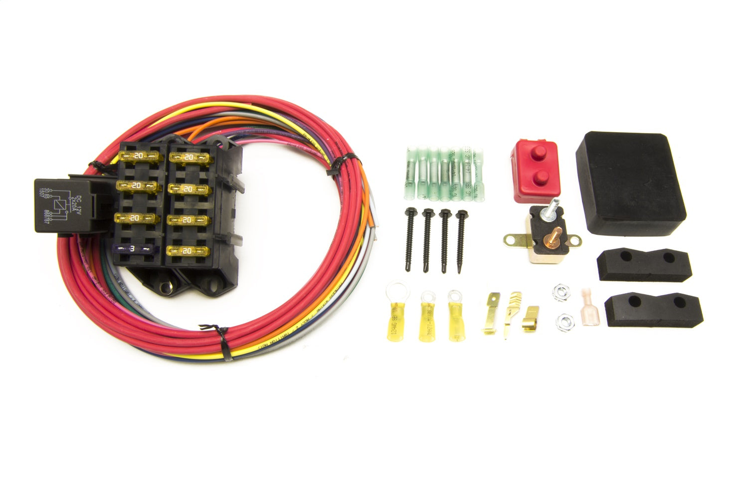Painless Wiring 70207 7-Circuit Weather Resistant Fuse Block Painless Wiring 70207